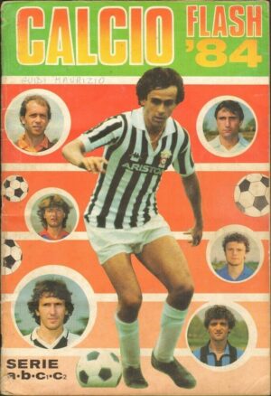 Album Figurine CALCIO 1984 '84. Edizioni Flash. Non completo, mancano 51 figurine su 507