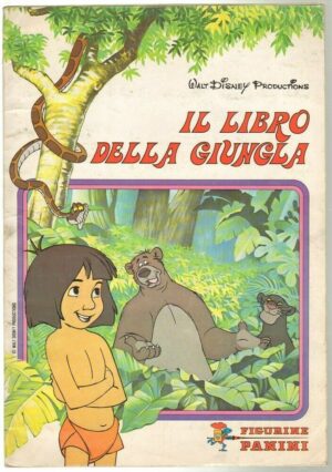 Album Figurine Disney IL LIBRO DELLA GIUNGLA 1983 Incompleto Panini