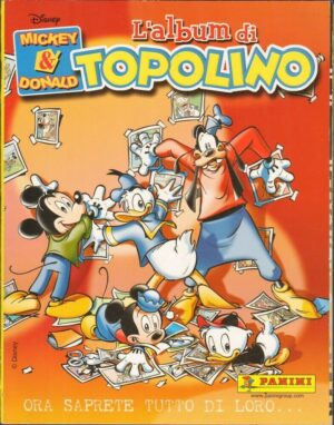 Album Figurine TOPOLINO. Mickey & Donald. Disney. Incompleto presenti 93 figurin