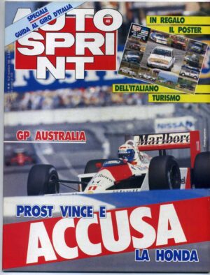Autosprint 1988 n.46 Novembre - GP Australia, Volvo 480 turbo, Nissan Bluebird