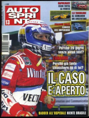 Autosprint 1999 n.13 Marzo - Italiano Rally. Badoer all'ospedale, niente Brasile