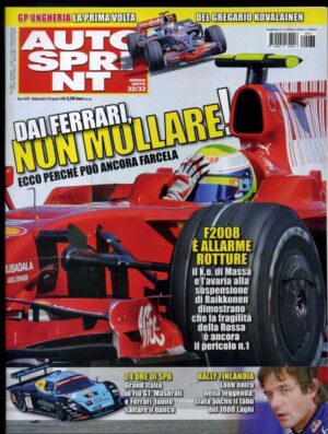 Autosprint 2008 n.32-33 Agosto - Piero Ferrari racconta Enzo, Massa
