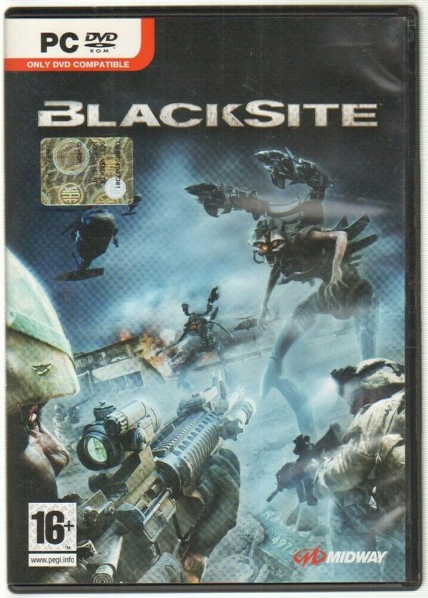 BLACKSITE-n-2-dischi-Videogioco-PC-ITA-con-Manuale-Midway-123654468629
