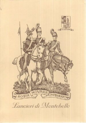 Calendario Lancieri di Montebello Anno 1955 - Senza Cordoncino Originale