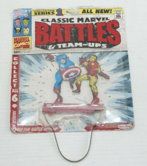 CAPTAIN AMERICA & IRONMAN Classic Marvel Battles & Team-UPS. Avengers