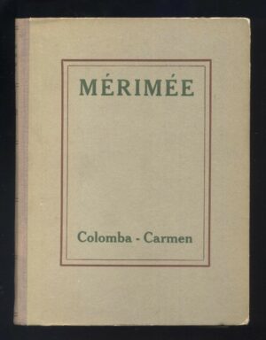 COLOMBA - CARMEN di Posper Merimee N° 237 ed. 1958 UTET B11
