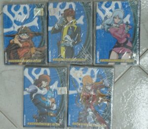 COSMOWARRIOR ZERO (Capitan Harlock) SERIE COMPLETA 5 DVD De Agostini SIGILLATI