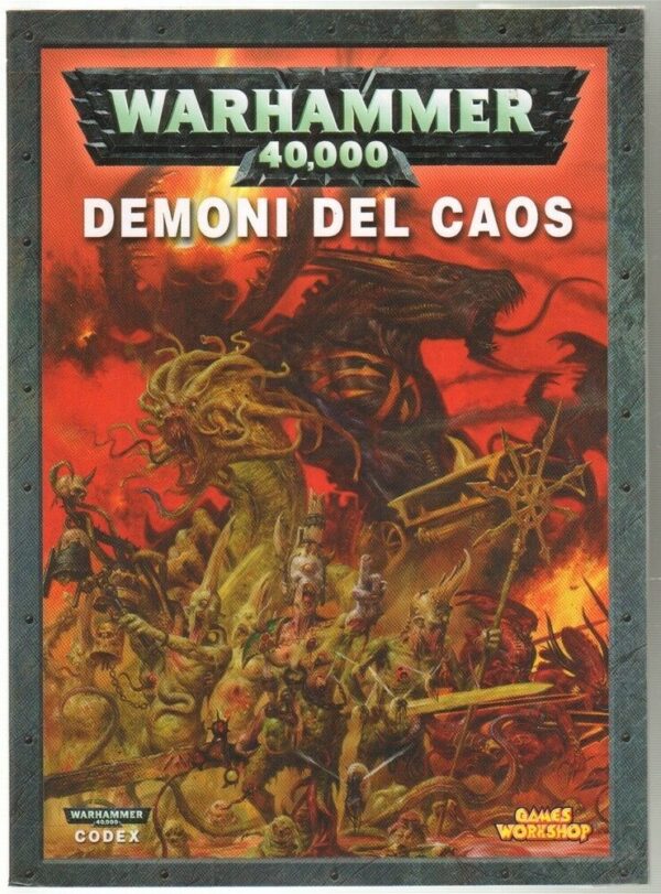 DEMONI-DEL-CAOS-Codex-Wrhammer-40000-40K-Manuale-ed-Games-Workshop-113593754249
