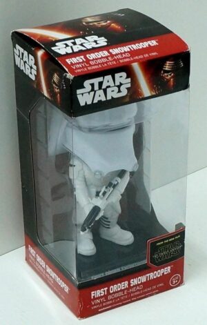FIRST ORDER SNOWTROOPER Star Wars Vinyl Bobble Head FUNKO Action Figure