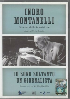 GLI ANNI DELLA TELEVISIONE vol. 1 Indro Montanelli DVD ITA. Editoriale