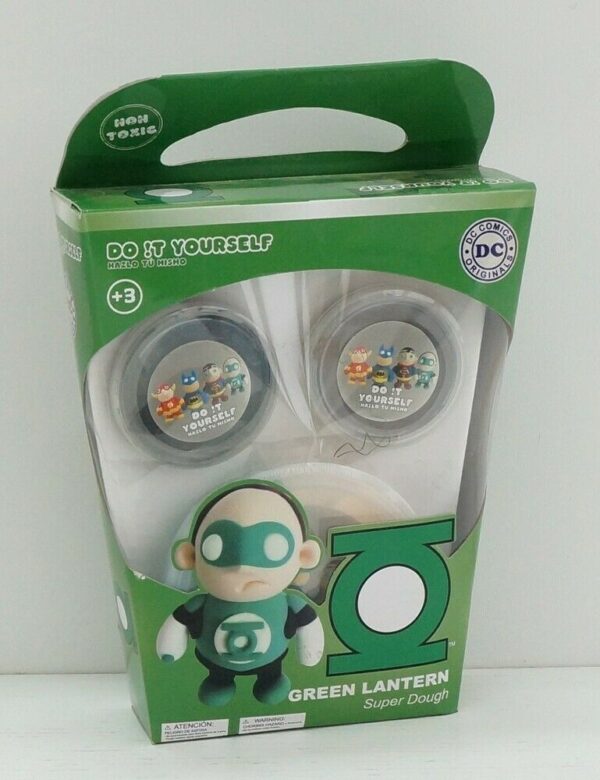 GREEN-LANTERN-SUPER-DOUGH-Do-It-Yourself-Pasta-Modellabile-DC-Comics-123855944269