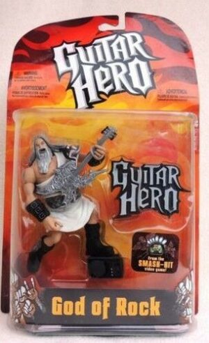 GUITAR HERO. God of Rock. Toga Bianca - Action Figure McFarlane NEW