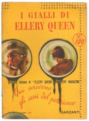 I Gialli di Ellery Queen n. 23 ed. Garzanti 1951 Novembre