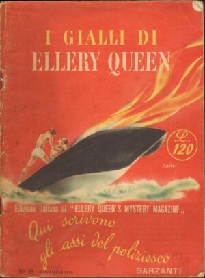 I Gialli di Ellery Queen n. 35 ed. Garzanti 1952 Novembre