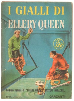 I Gialli di Ellery Queen n. 64 ed. Garzanti 1955 Aprile