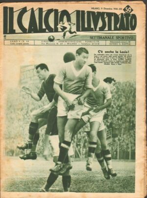 Il Calcio Illustrato n. 50 - 11 Dicembre 1935 - In copertina Silano, Viani