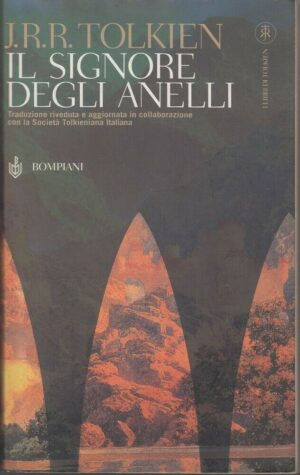 IL SIGNORE DEGLI ANELLI di J. R. R. Tolkien ed. Bompiani 2004 con Mappa