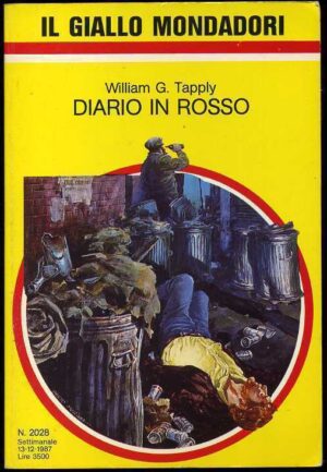 Diario in Rosso di William G. Tapply - Il Giallo Mondadori n. 2028 ed. Mondadori