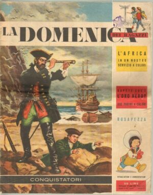 LA DOMENICA DEI RAGAZZI anno 1956 n. 5 del 19 Febbraio