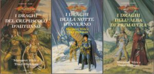 LE CRONACHE DI DRAGONLANCE Trilogia Completa di Weis e Hickman ed. Armenia