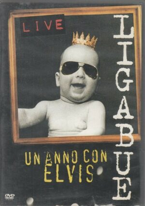 LIGABUE LIVE Un Anno con Elvis DVD in Italiano Versione da edicola