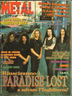 METAL SHOCK anno 1994 n. 163 Marzo CON POSTER di Perry Farrell