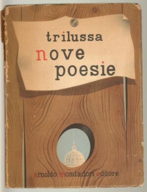 NOVE POESIE di Trilussa ed. Mondadori 1949