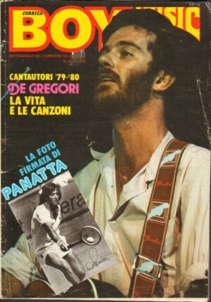 Rivista Boy Music n. 50 del 19 Dicembre 1979. In Copertina De Gregori