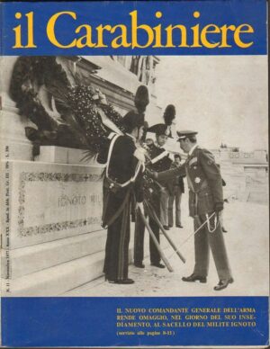 Rivista IL CARABINIERE n. 11 Novembre 1977
