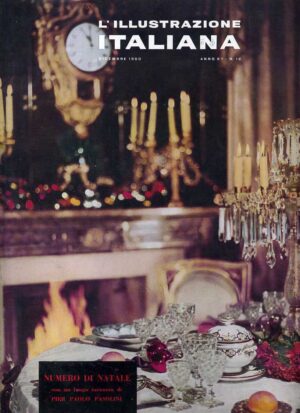 Rivista L'ILLUSTRAZIONE ITALIANA 1960 n. 12 Dicembre - Anno 87