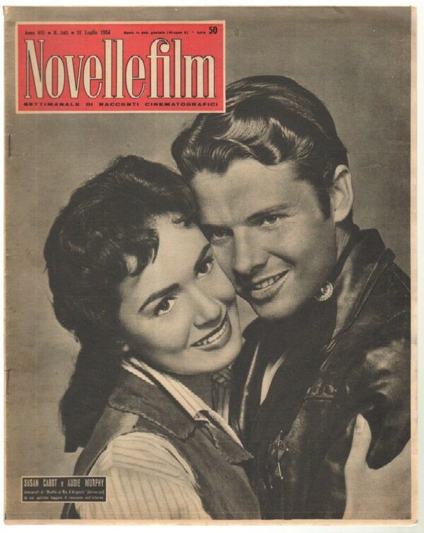 Rivista-NOVELLEFILM-Anno-1954-n-345-In-copertina-Susan-Cabot-e-Audie-Murphy-123412405969