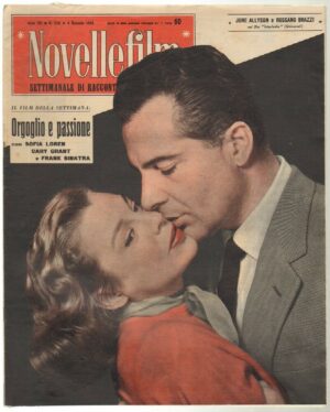 Rivista NOVELLEFILM Anno 1958 n. 524 - In copertina June Allyson e R. Brazzi