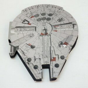 (NA) STAR WARS Serie 1 ASTRONAVE Completa con tutti i ROLLINZ. Esselunga 2015