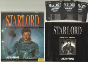 STARLORD n. 3 Floppy Videogioco IBM PC ENG COMPLETO DI MANUALE Big Box