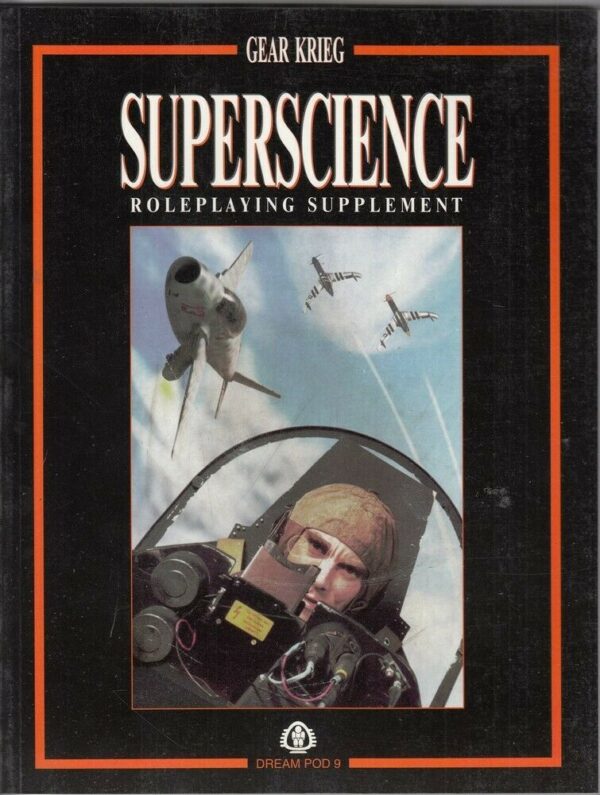 SUPERSCIENCE-ROLEPLAYNG-SUPPLEMENT-Gear-Krieg-in-Inglese-ed-Dream-Pod-9-124098906709
