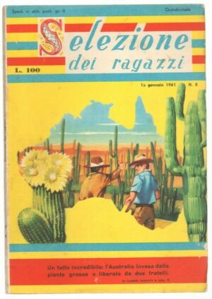 Selezione dei Ragazzi n. 8 del 15 Gennaio 1961. Fabbri