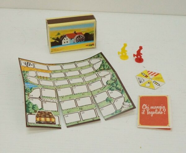 Sorpresina-Mulino-Bianco-CHI-MANGIA-IL-TEGOLINO-Incompleto-librettino-Mulino-113668217159