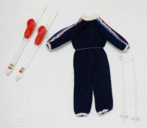 TUTA BLU, SCARPONI E SCI Vintage anni '70 Probabilmente di BIG JIM