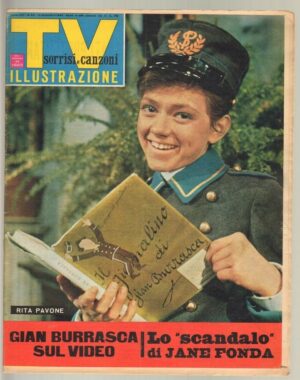 TV Sorrisi e Canzoni anno 1964 n. 50 - 13 Dicembre in copertina Rita Pavone