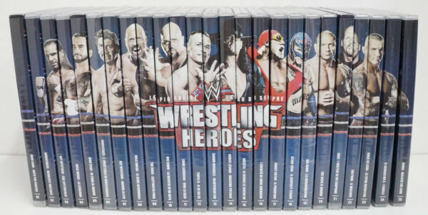 WRESTLING-HEROES-Raccolta-Completa-n-25-DVD-Abbinamento-Editoriale-123377568309