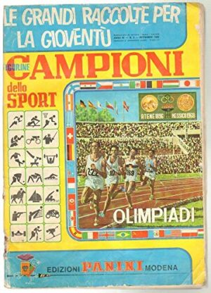 Album Figurine Campioni Dello Sport Olimpiadi Anno 1968-1969