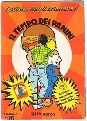 Album Figurine Il tempo dei Panini. L'album degli stickers