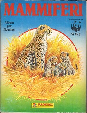 Album Figurine Mammiferi. Anno 1989