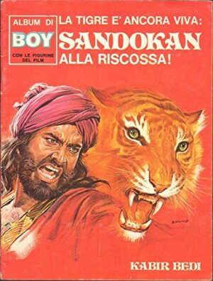 Album Figurine Sandokan alla riscossa. La tigre è ancora viva