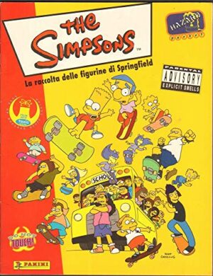 Album Figurine The Simpsons. Anno 1999